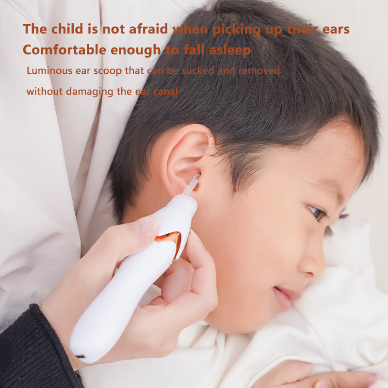 Power Tools Kids - 電動耳垢除去器 光る耳かき吸引器 耳掃除スパイラルツール 子供・大人向け