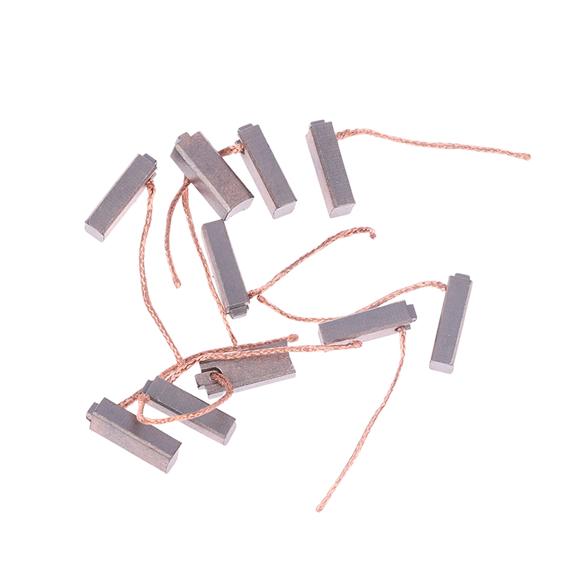 Power Tools Generator - SF10pcs 新しい銅 5*7*19 ミリメートル発電機カーボンブラシ車のオルタネーターパワーツール車のレギュレータ低銅
