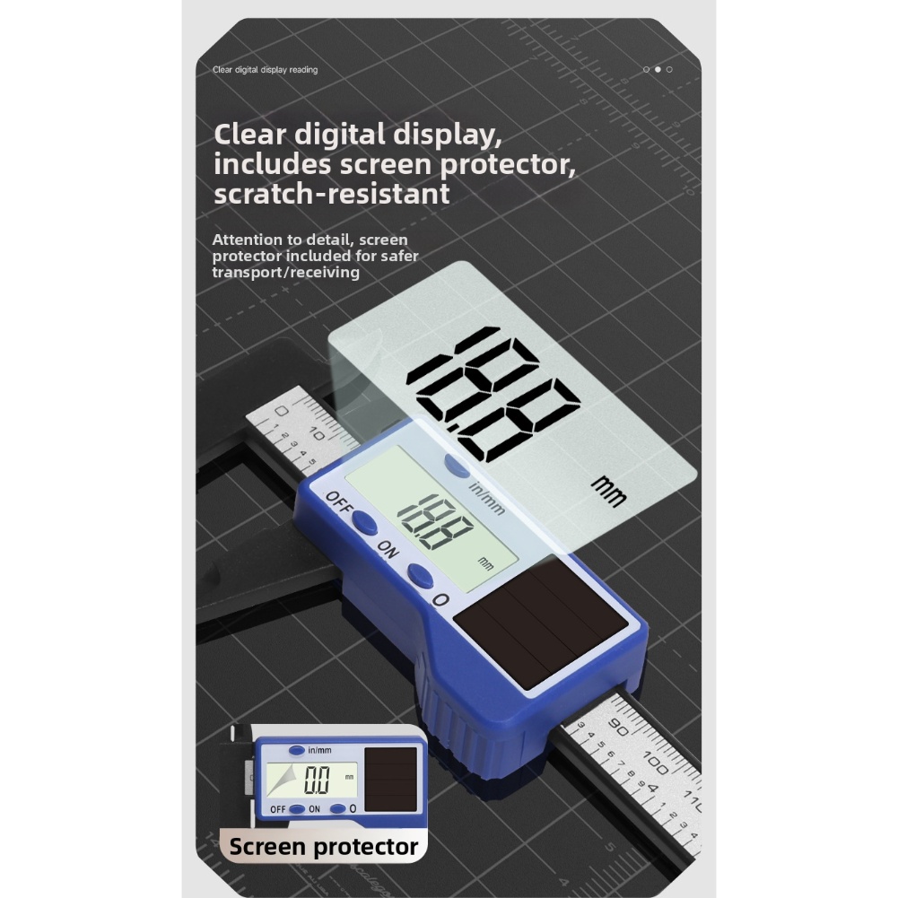 1pc 太陽光発電デジタルノギス 0.1 ミリメートル精度プ - Power Tools And Engineering のレビューと価格