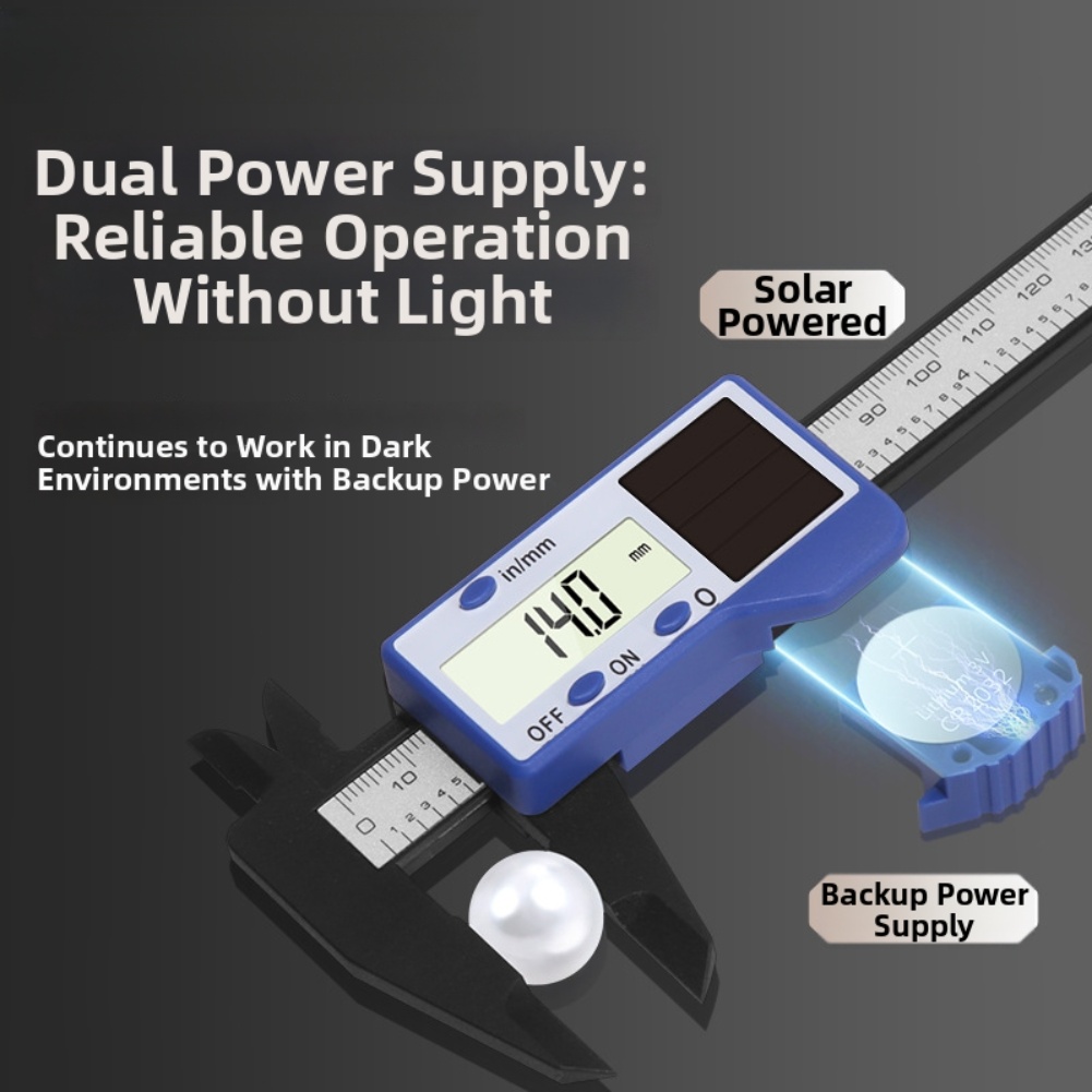 1pc 太陽光発電デジタルノギス 0.1 ミリメートル精度プ - Power Tools And Engineering のレビューと価格