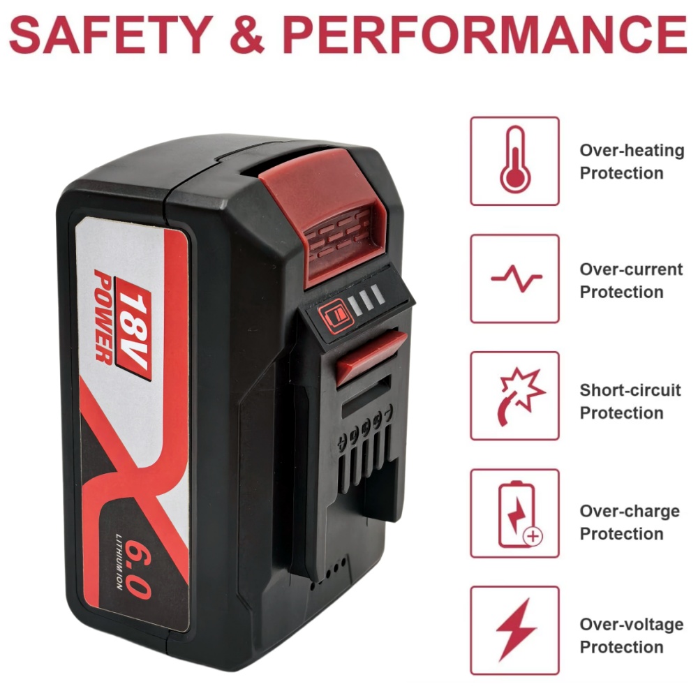 EINHELL EIN18C2 6Ah 交換用バッテリー リ - Power Tools Einhell のレビューと価格