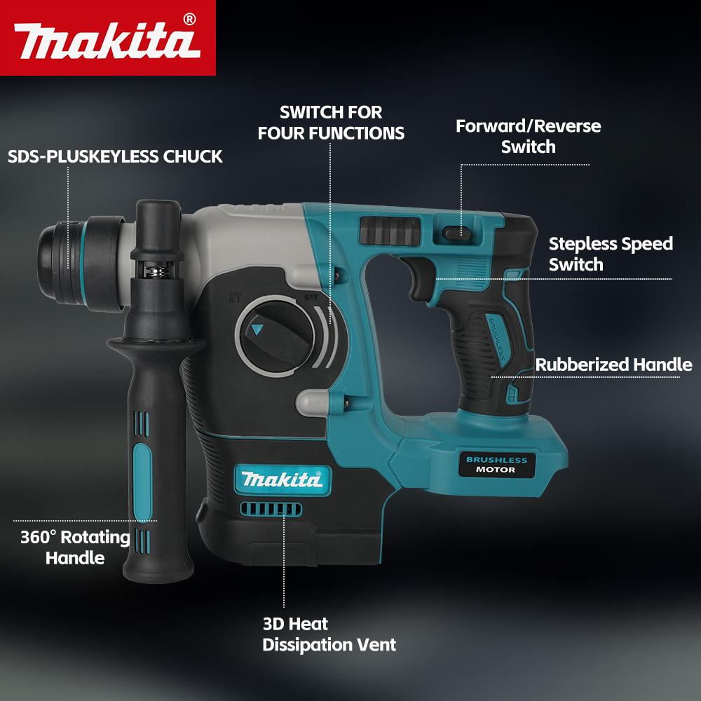 マキタ DCH273 18V ブラシレス SDS ロータリー - Hammer Drill Sds のレビューと価格