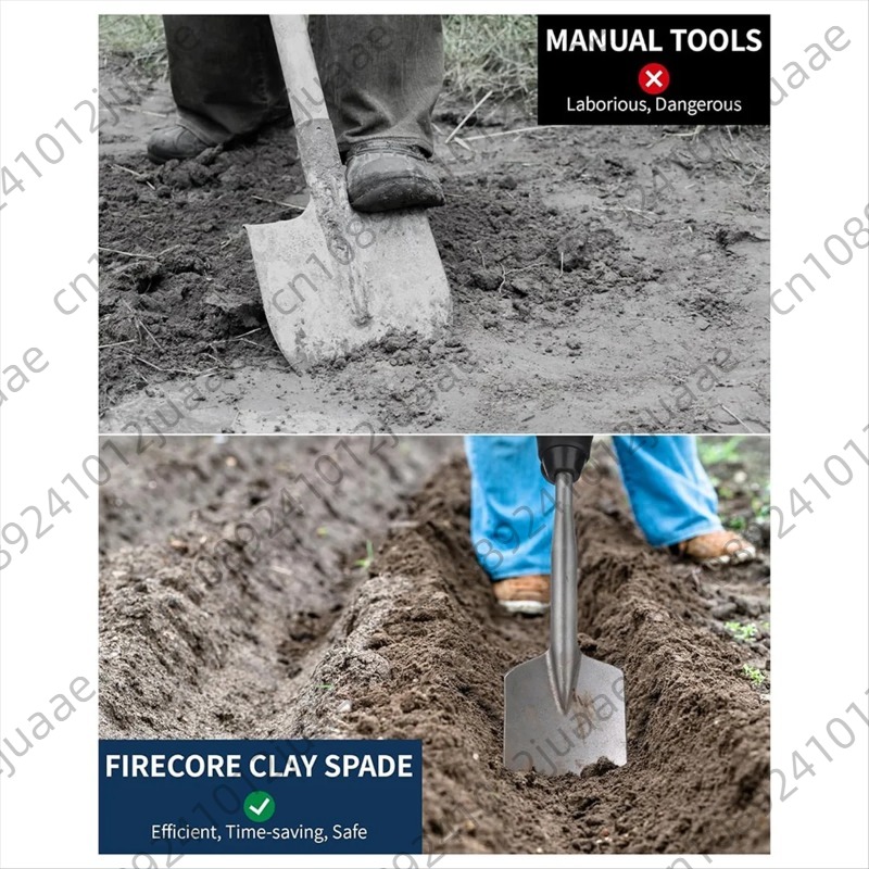 SDS Max クレイ スパデ、4-1/2 インチ用 X 1 - Hammer Drill Sds のレビューと価格