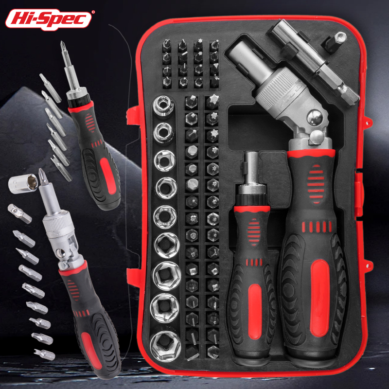 ハイスペック ラチェットハンドル ドライバーセット 家庭用コ - Power Tools Catalogue のレビューと価格