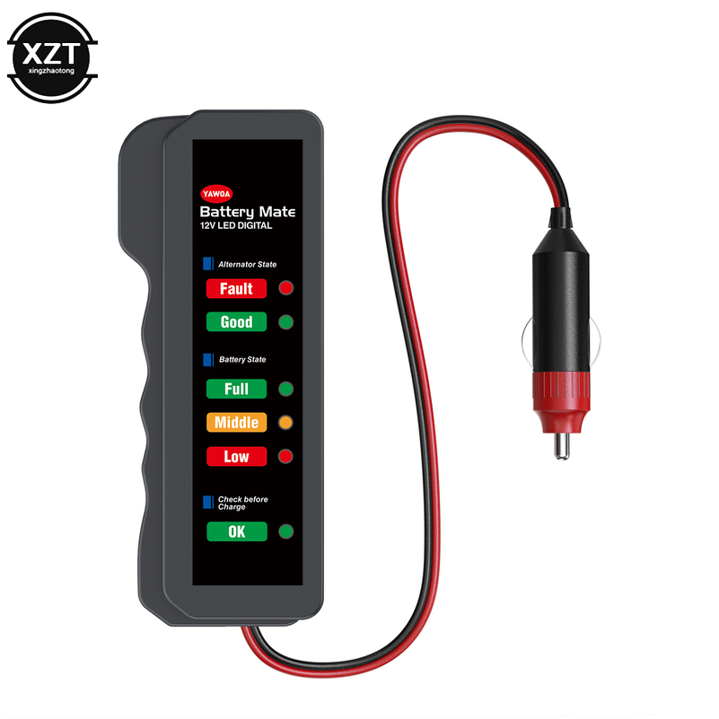 車のバッテリーテスター 6 LED ディスプレイシガーライタ - Power Tools In Automotive のレビューと価格